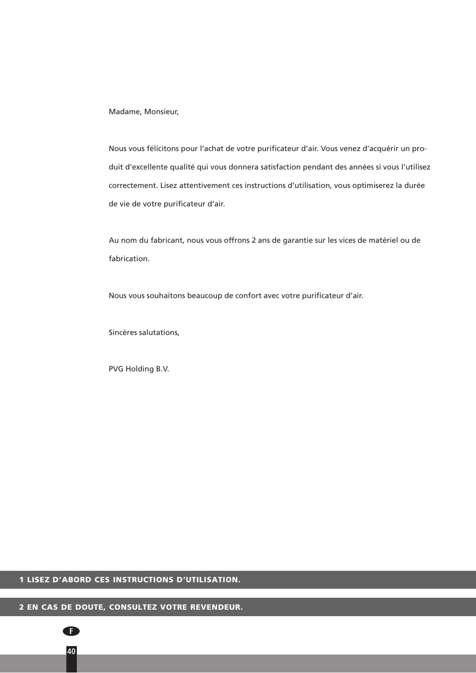 Qlima A45 User Manual | Page 40 / 152