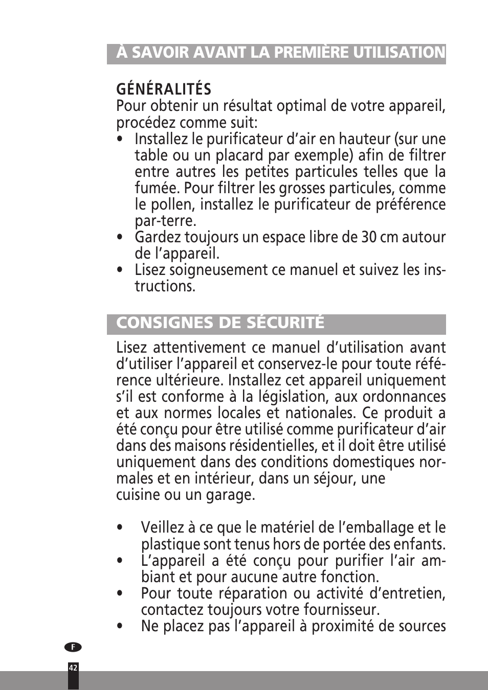 Qlima A45 User Manual | Page 42 / 152