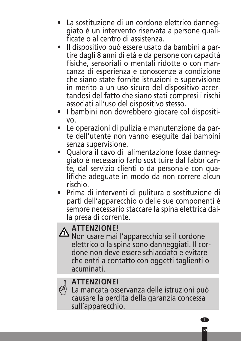 Qlima A45 User Manual | Page 69 / 152