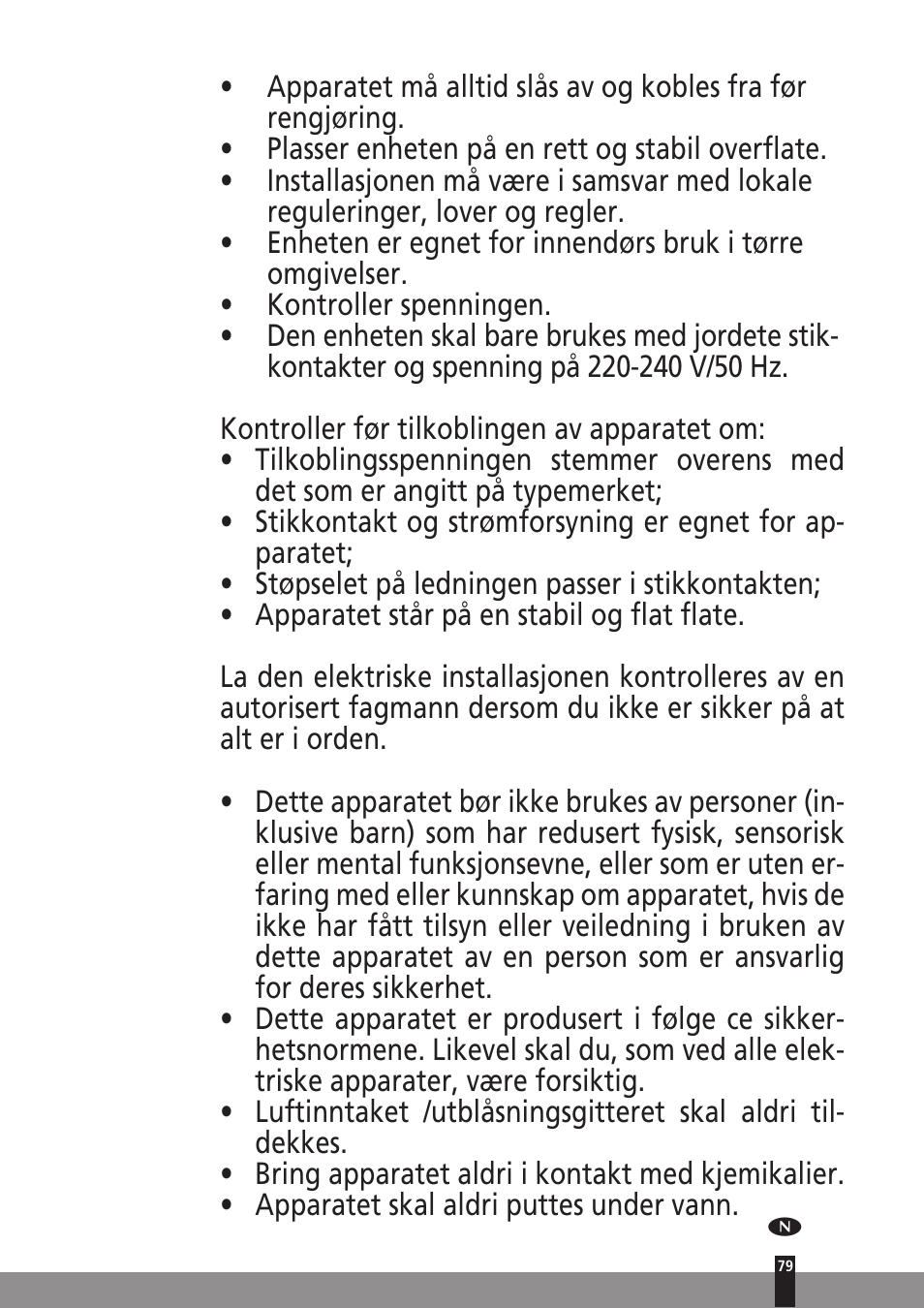 Qlima A45 User Manual | Page 79 / 152