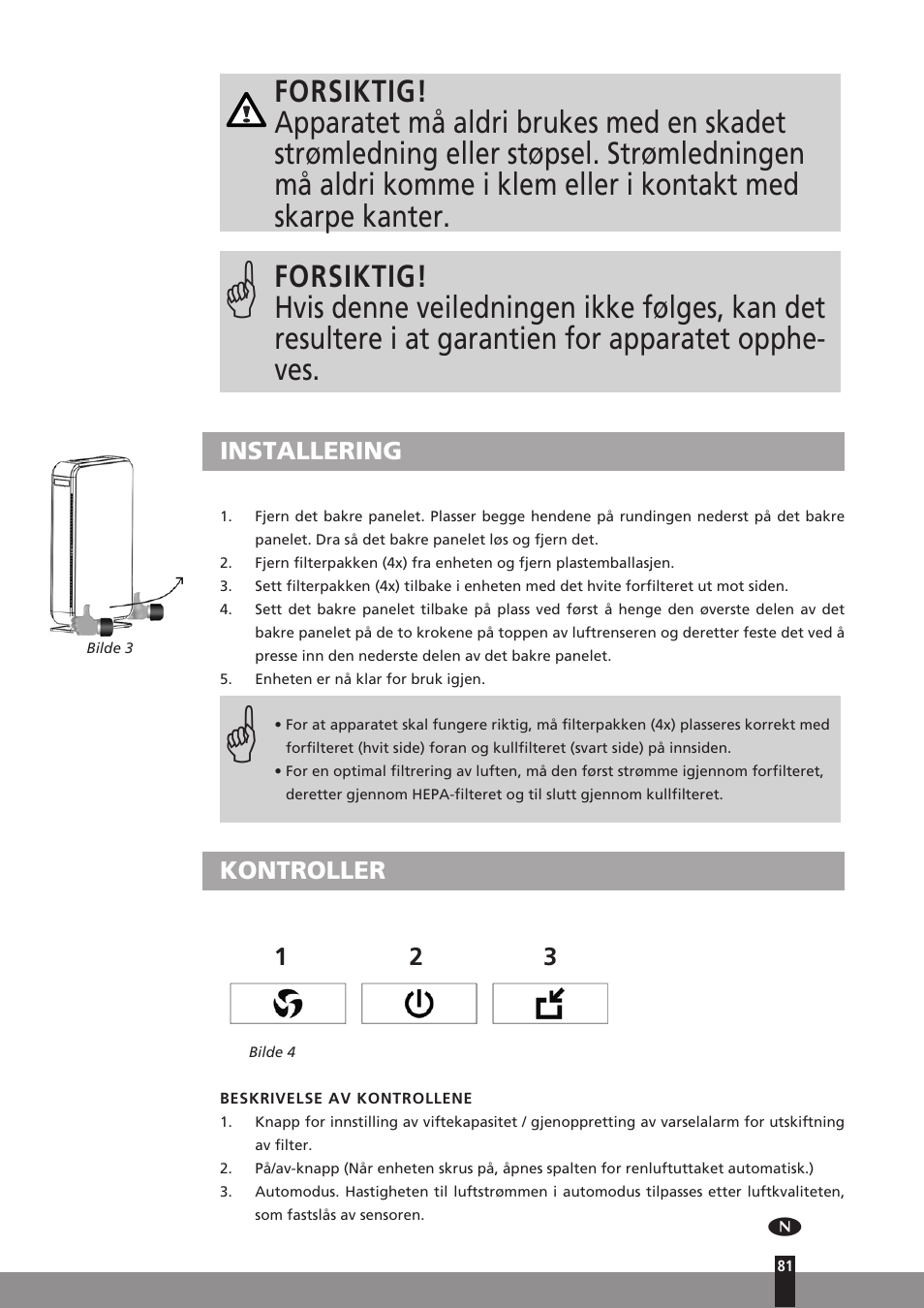 Qlima A45 User Manual | Page 81 / 152