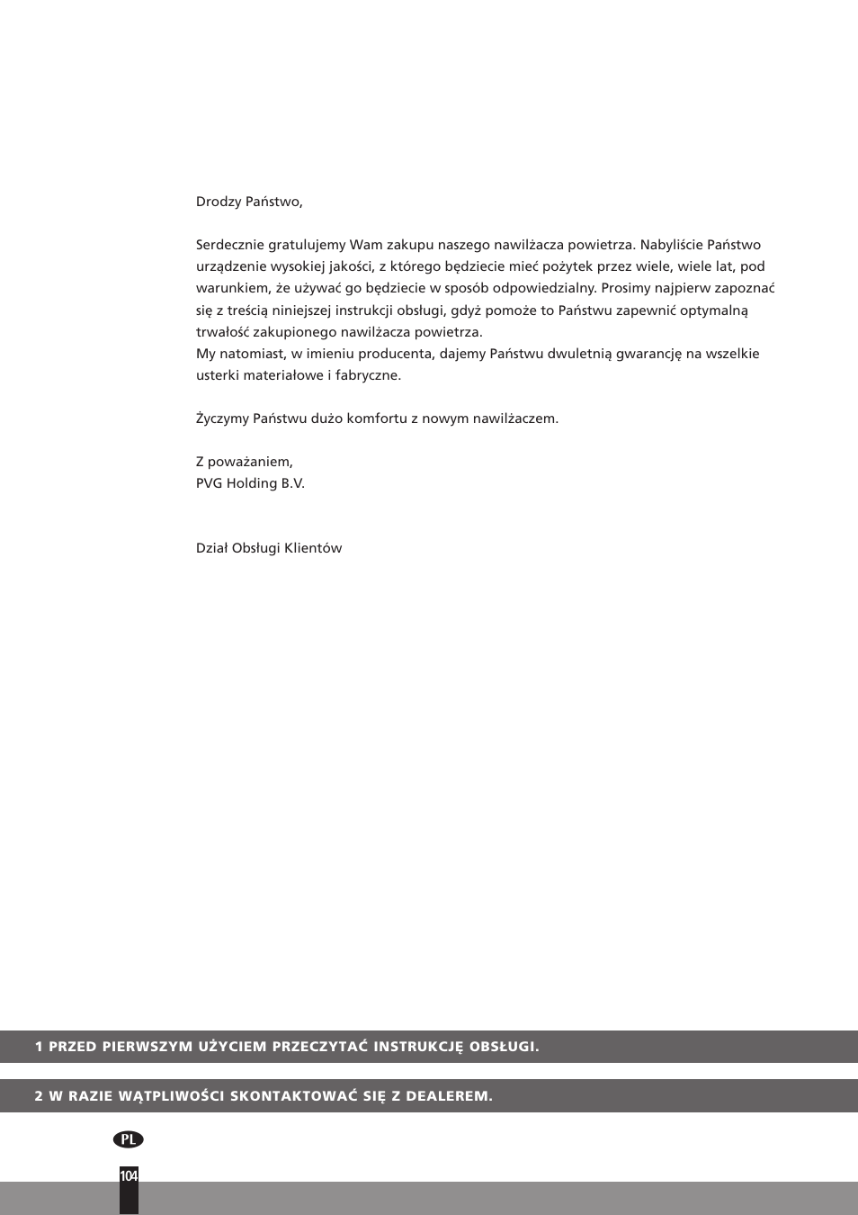Qlima H130 User Manual | Page 104 / 140