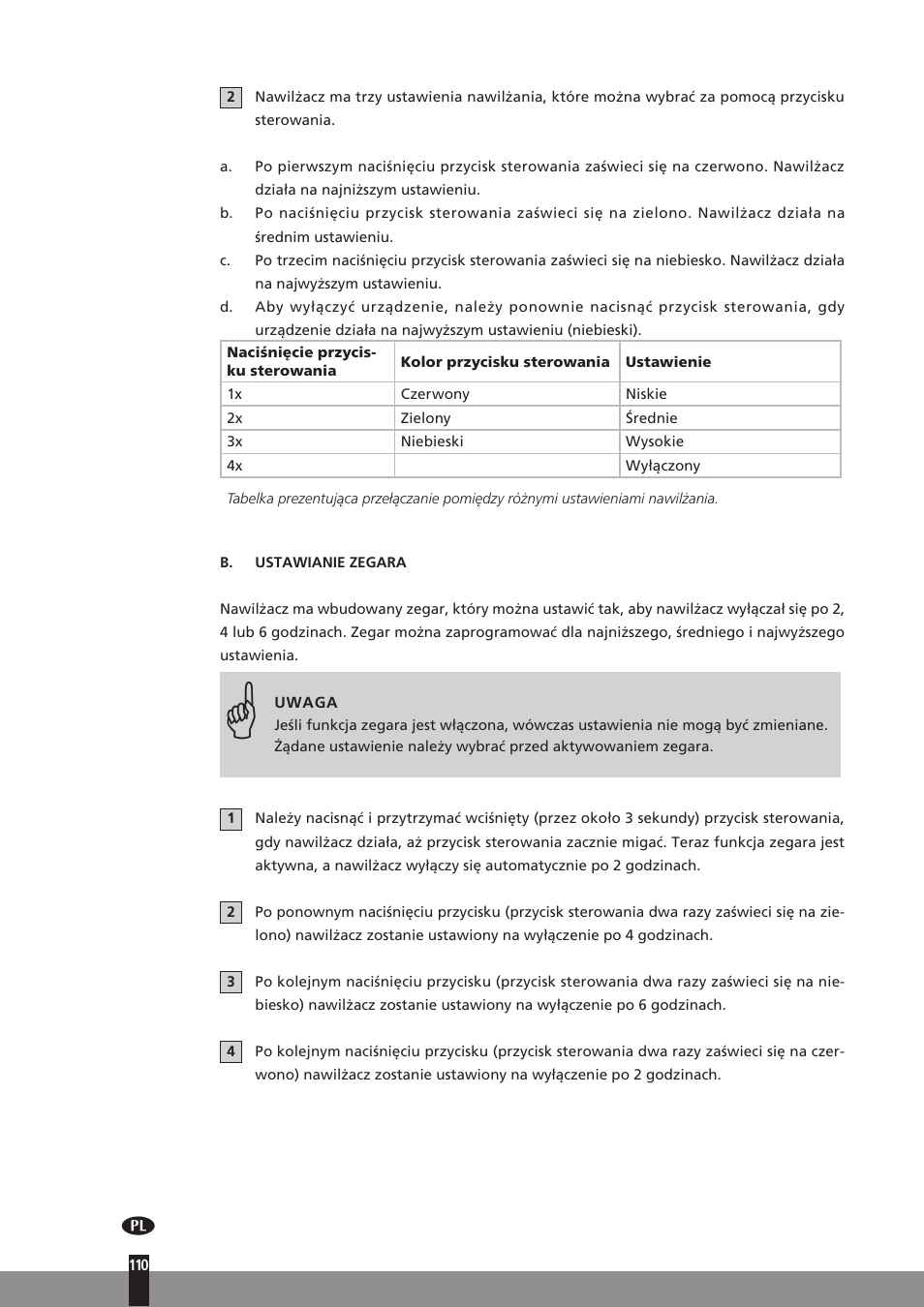 Qlima H130 User Manual | Page 110 / 140