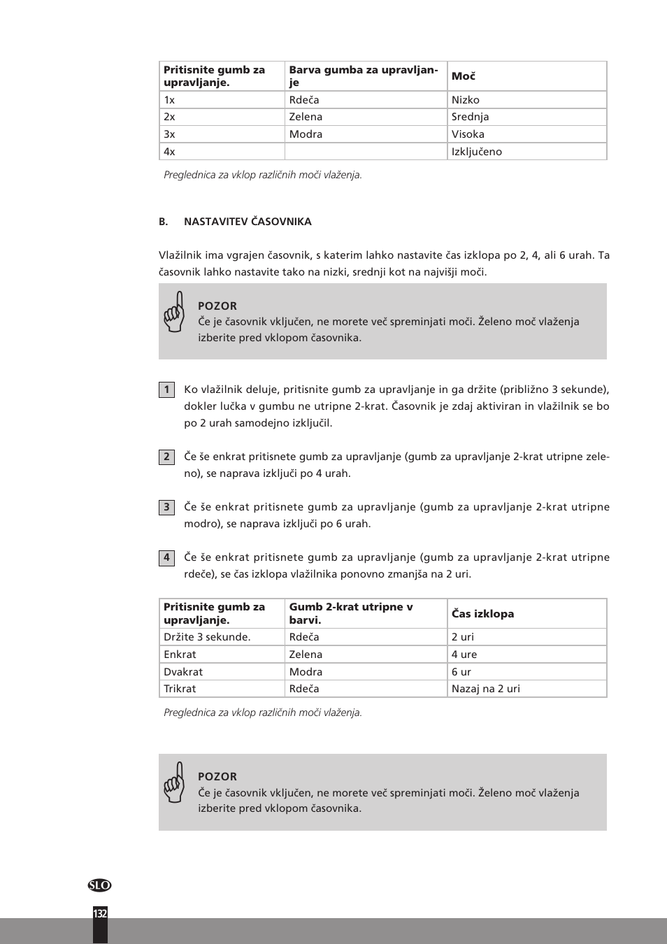 Qlima H130 User Manual | Page 132 / 140