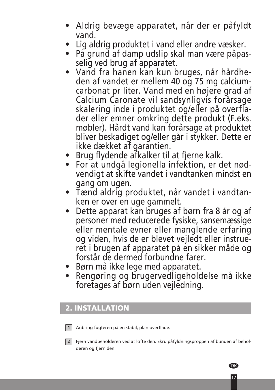 Qlima H130 User Manual | Page 17 / 140