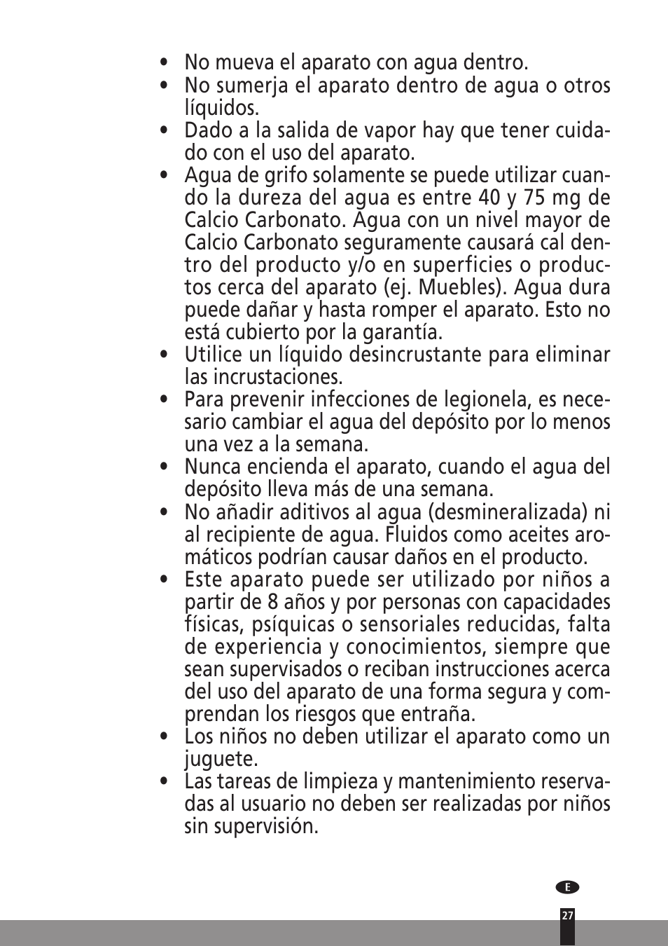 Qlima H130 User Manual | Page 27 / 140