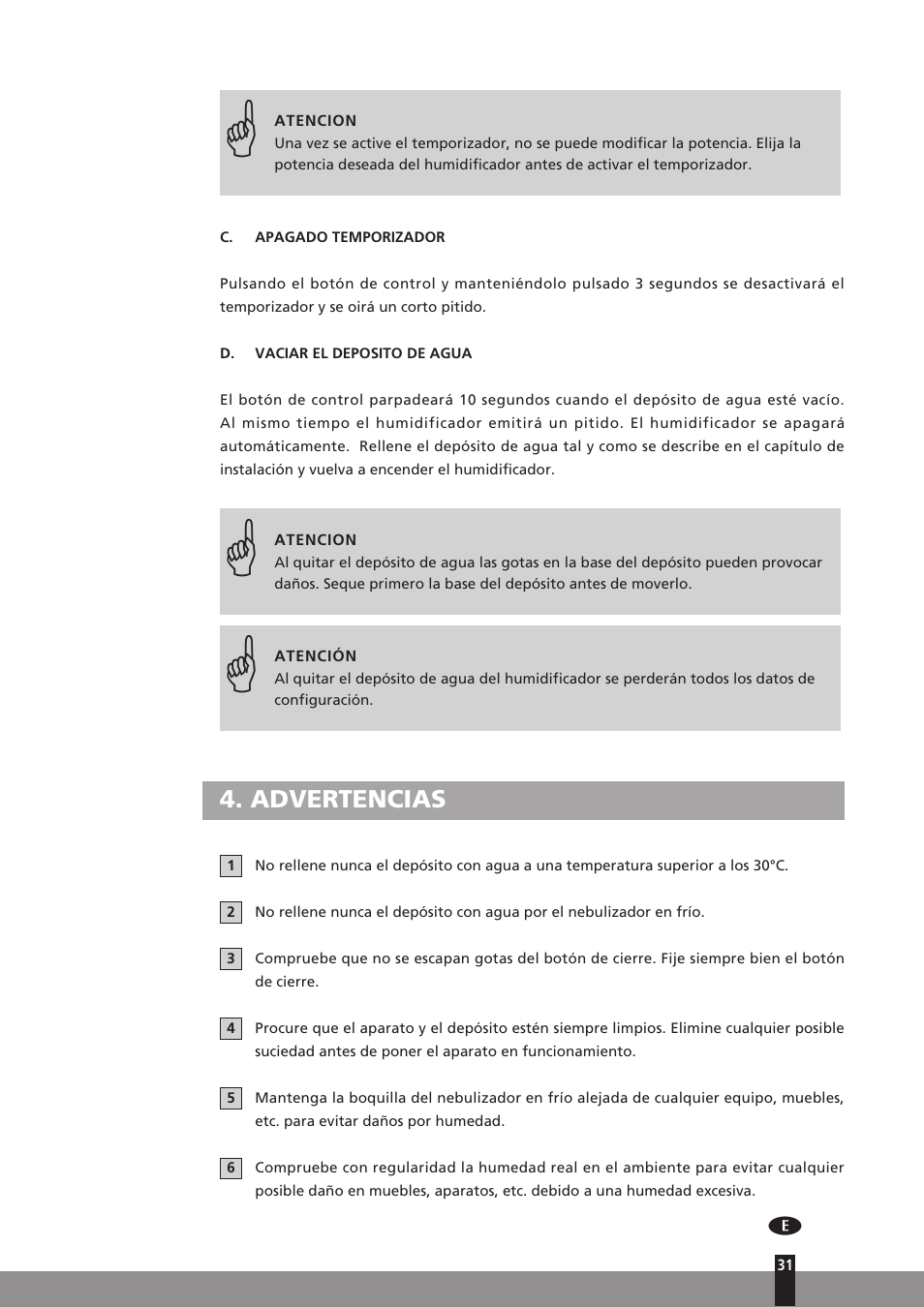 Qlima H130 User Manual | Page 31 / 140