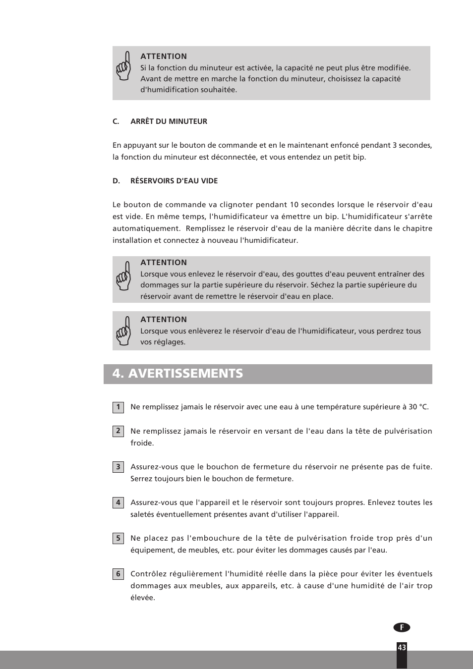 Qlima H130 User Manual | Page 43 / 140