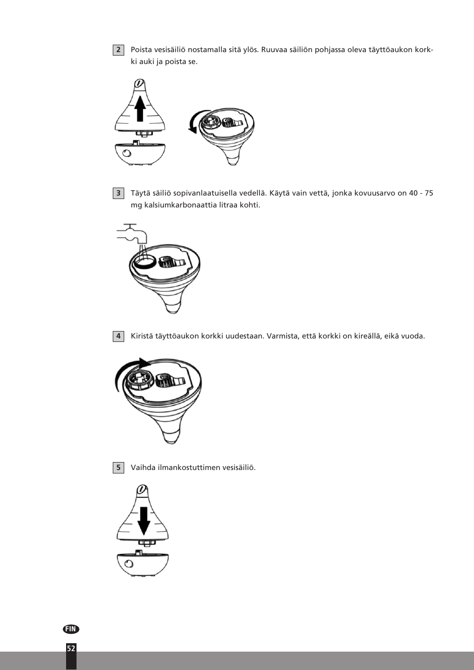 Qlima H130 User Manual | Page 52 / 140