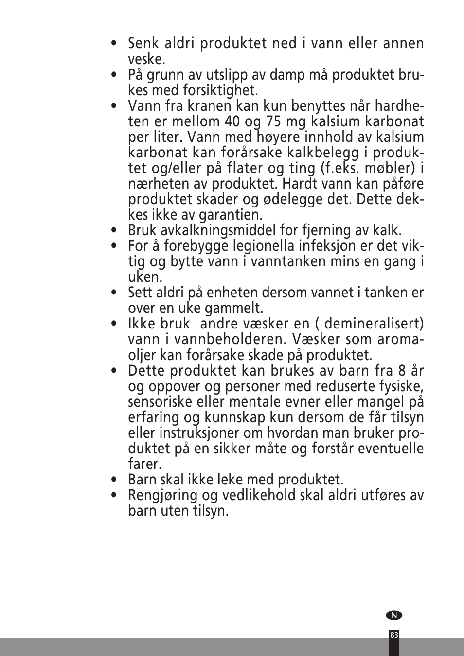 Qlima H130 User Manual | Page 83 / 140