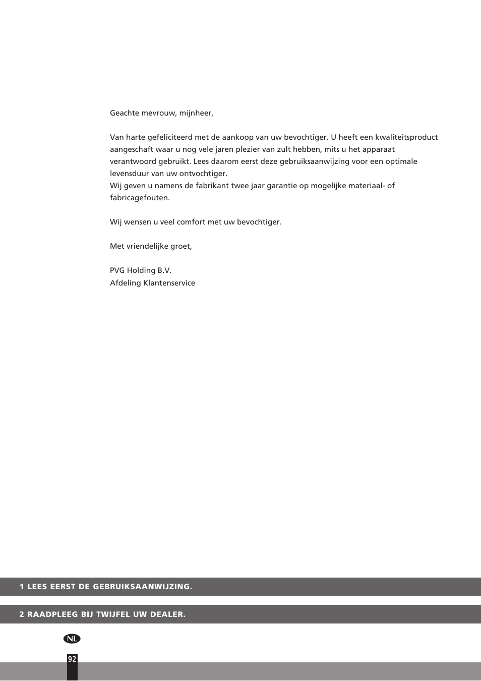 Qlima H130 User Manual | Page 92 / 140