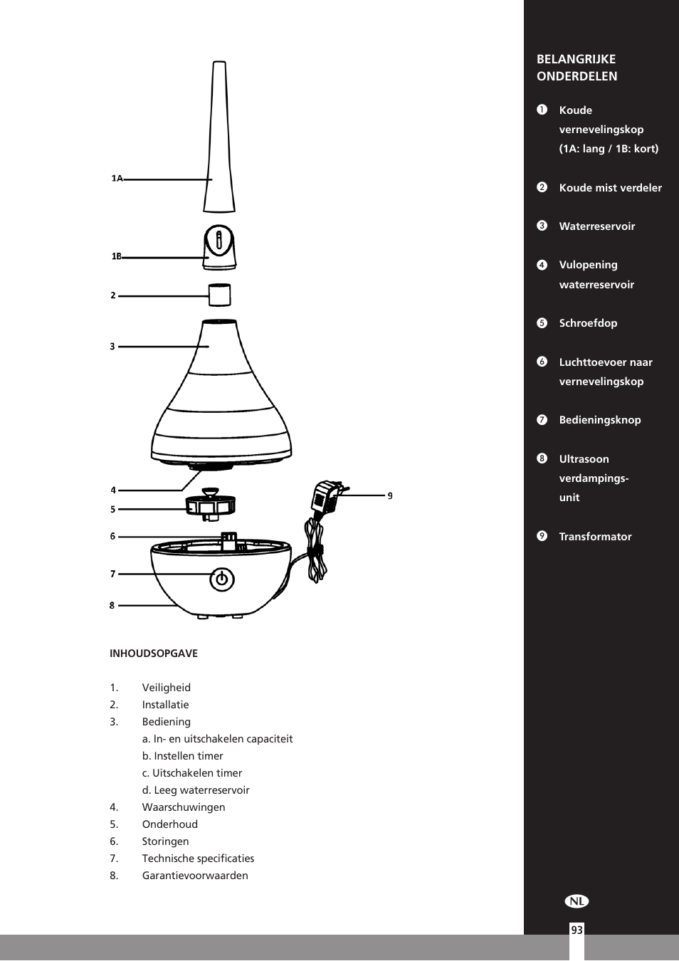 Qlima H130 User Manual | Page 93 / 140