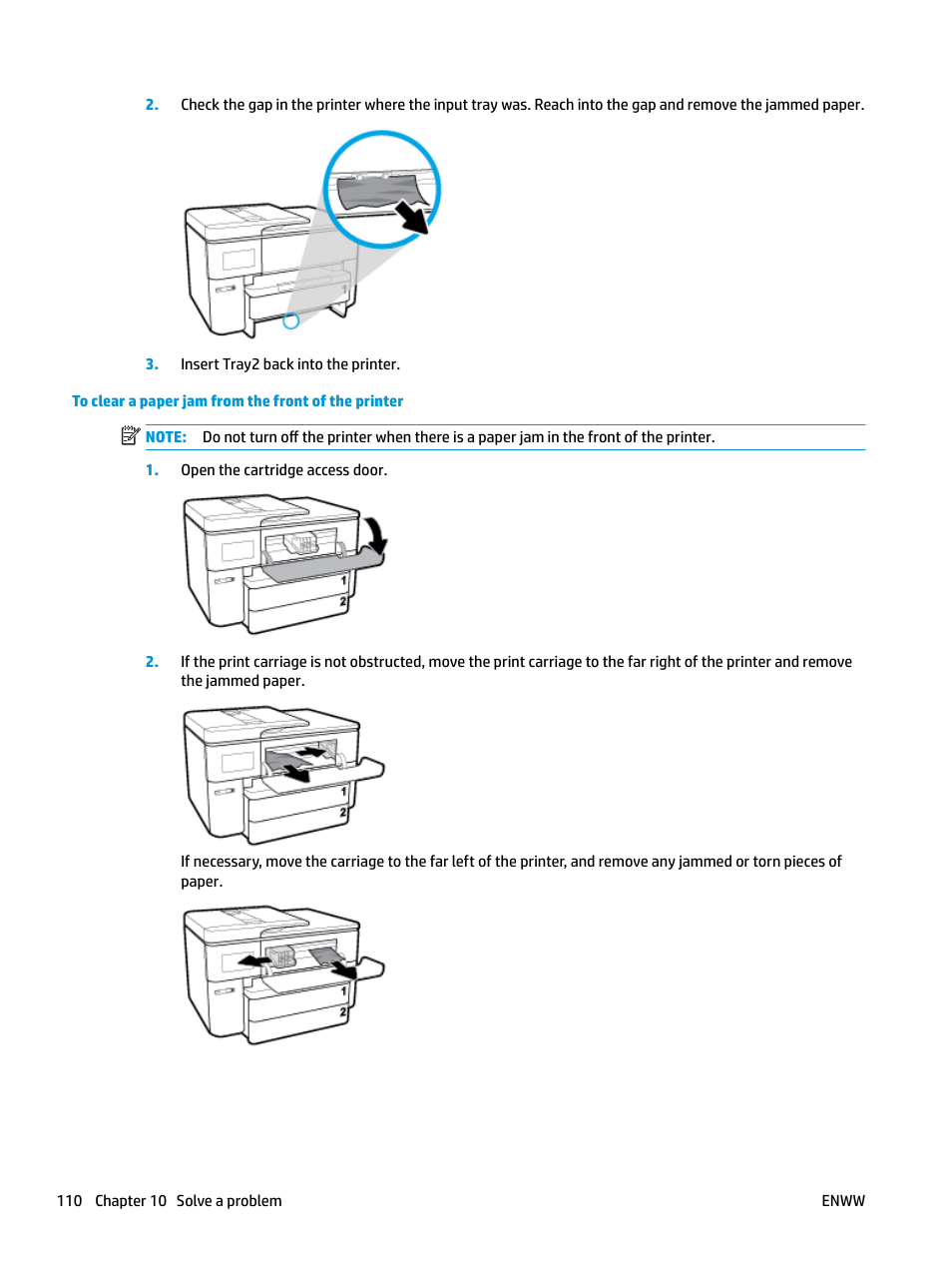 HP OfficeJet Pro 7740 User Manual | Page 123 / 180