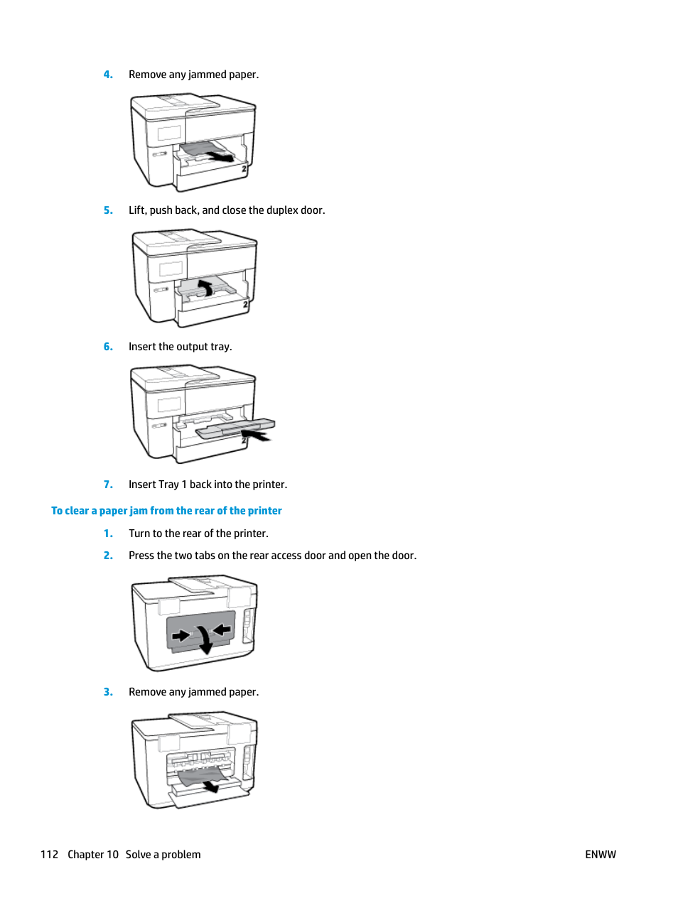 HP OfficeJet Pro 7740 User Manual | Page 125 / 180