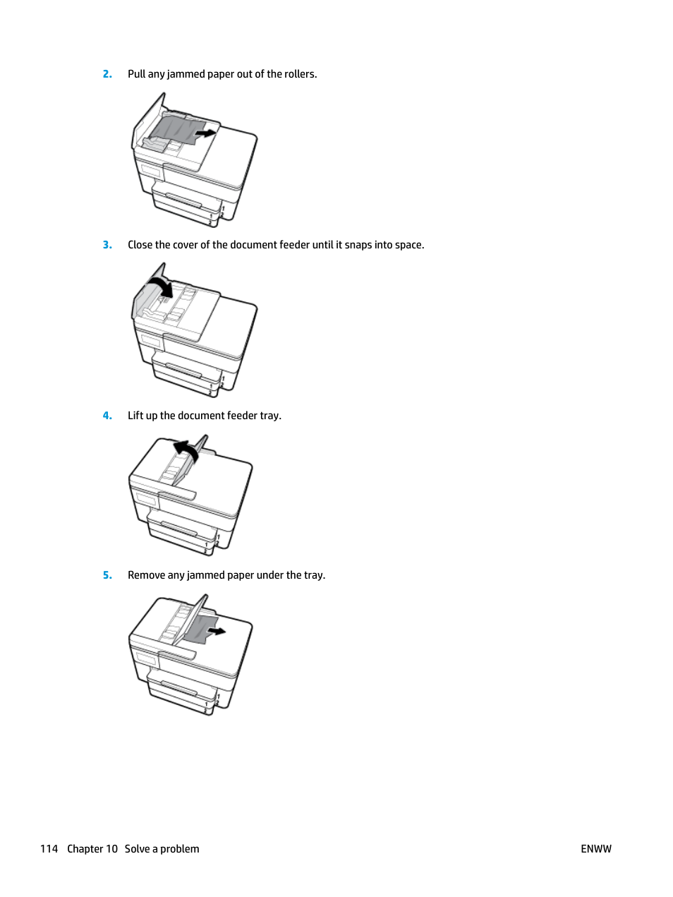 HP OfficeJet Pro 7740 User Manual | Page 127 / 180