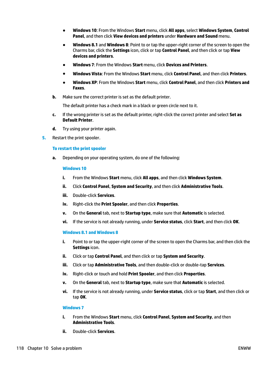 HP OfficeJet Pro 7740 User Manual | Page 131 / 180