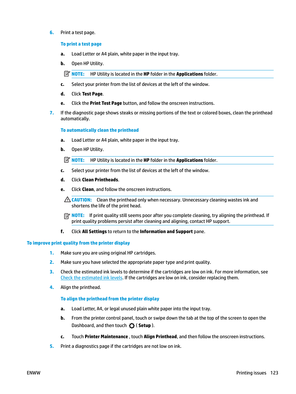 HP OfficeJet Pro 7740 User Manual | Page 136 / 180