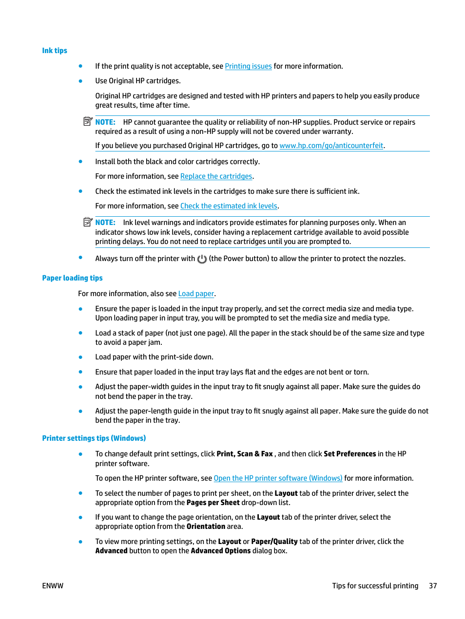 HP OfficeJet Pro 7740 User Manual | Page 50 / 180