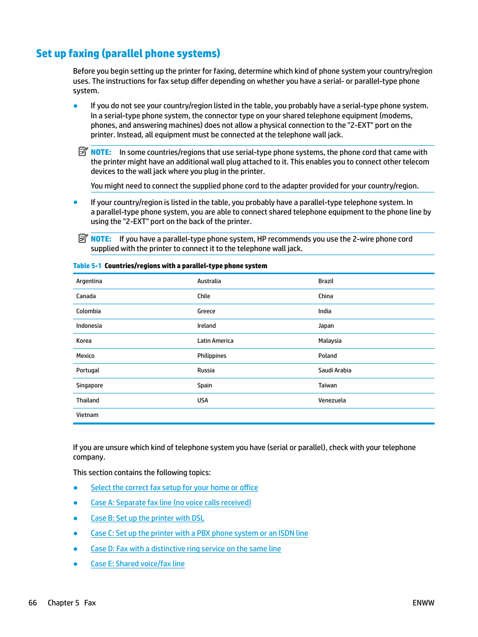 Set up faxing (parallel phone systems) | HP OfficeJet Pro 7740 User Manual | Page 79 / 180