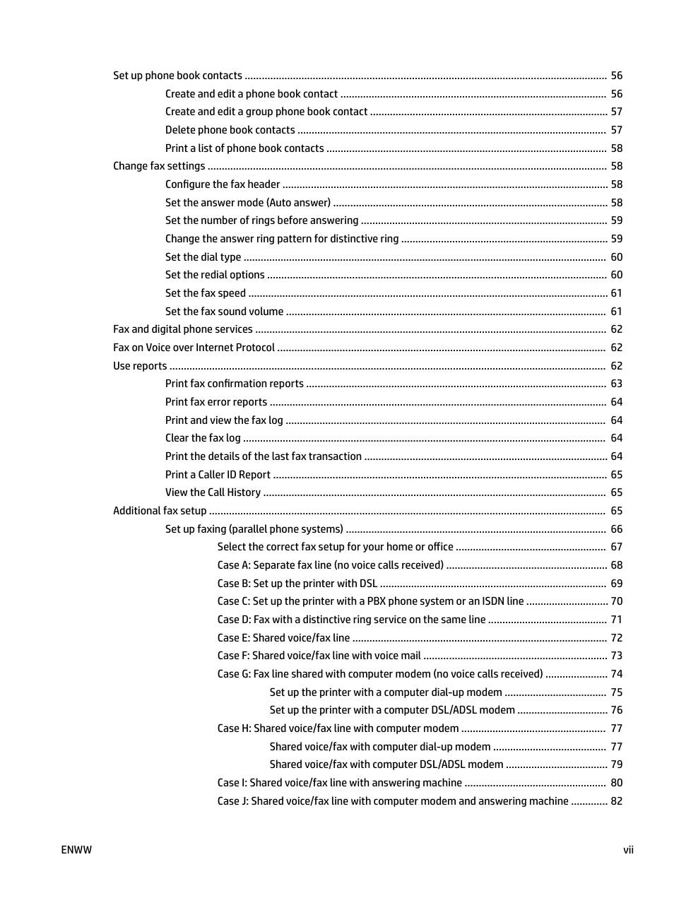 HP OfficeJet Pro 7740 User Manual | Page 8 / 180