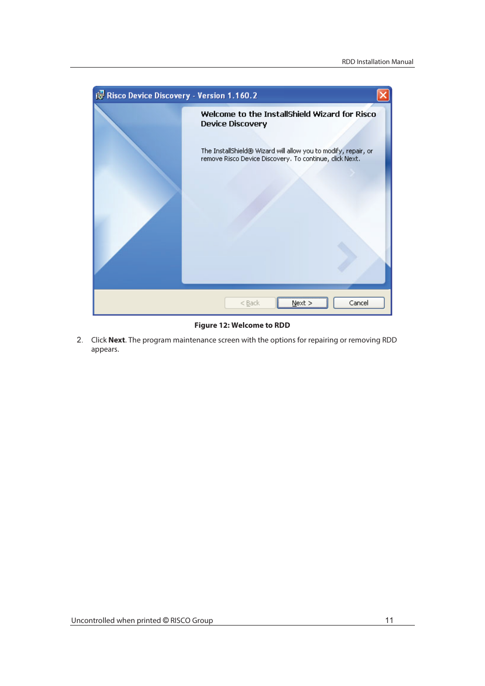 RISCO Group Risco Device Discovery User Manual | Page 17 / 20
