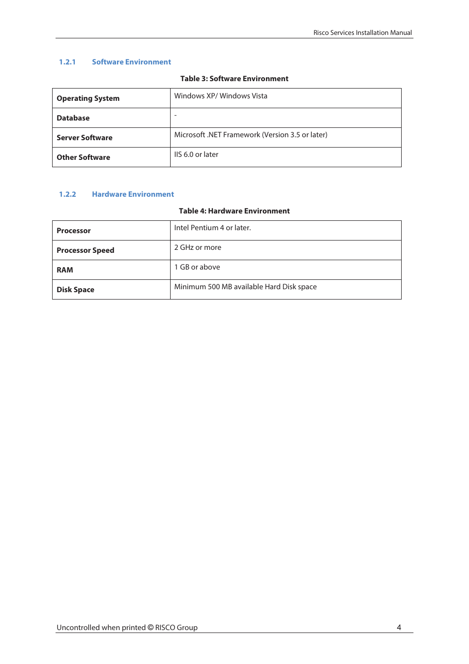 RISCO Group Risco Services User Manual | Page 11 / 68