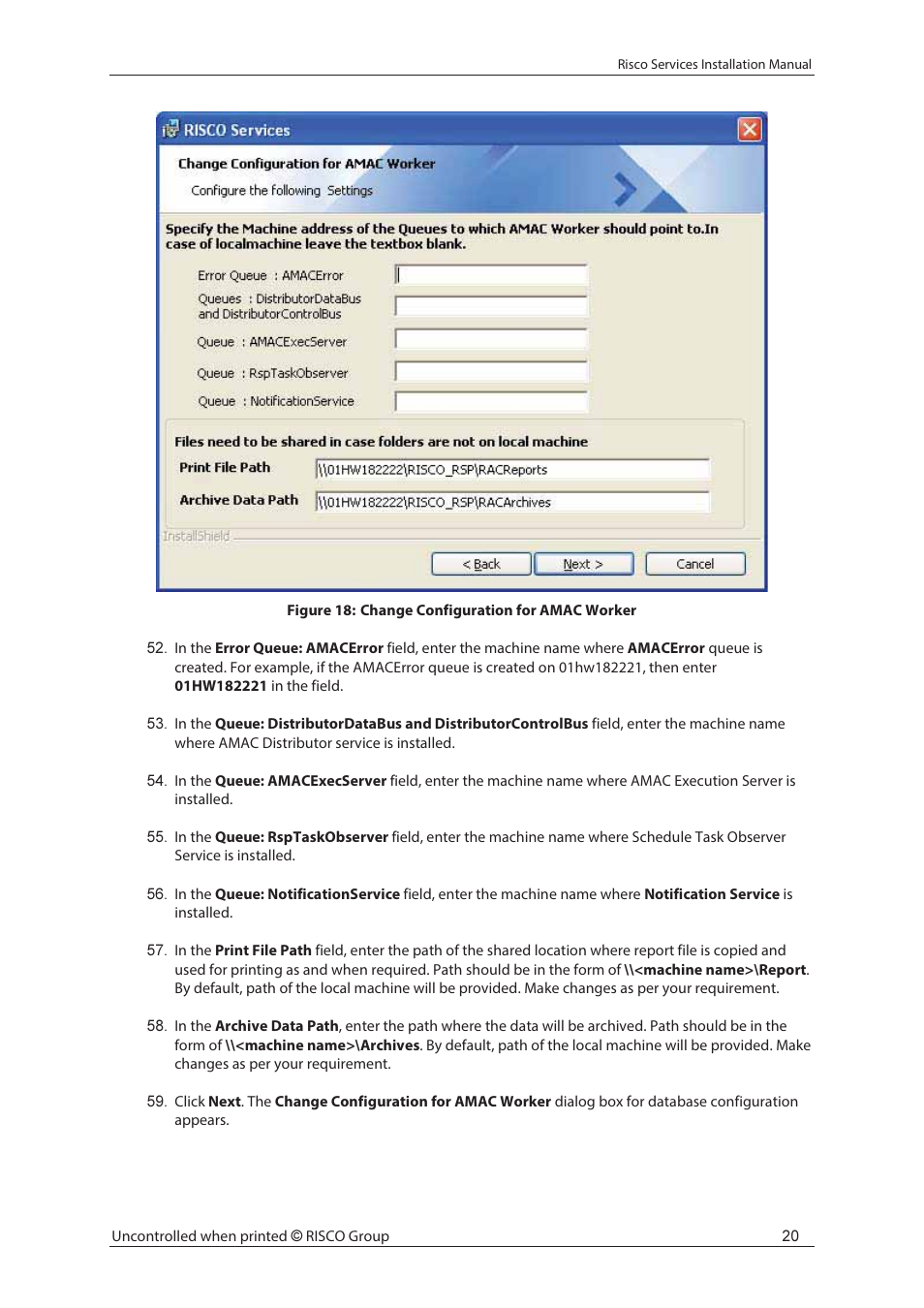 RISCO Group Risco Services User Manual | Page 27 / 68