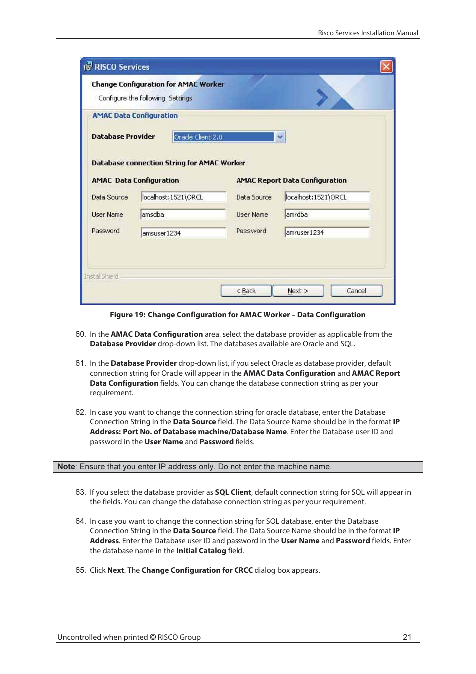 RISCO Group Risco Services User Manual | Page 28 / 68