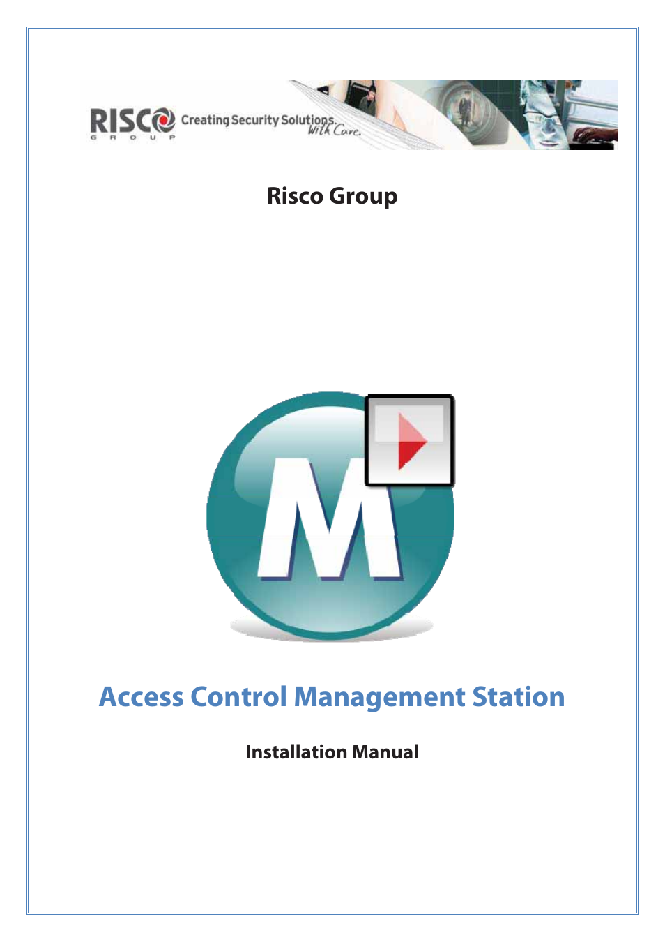 RISCO Group ACMS User Manual | 32 pages