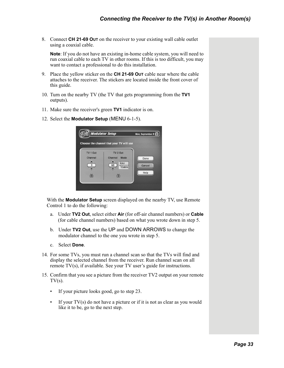 Dish Network DISH 625 User Manual | Page 11 / 26