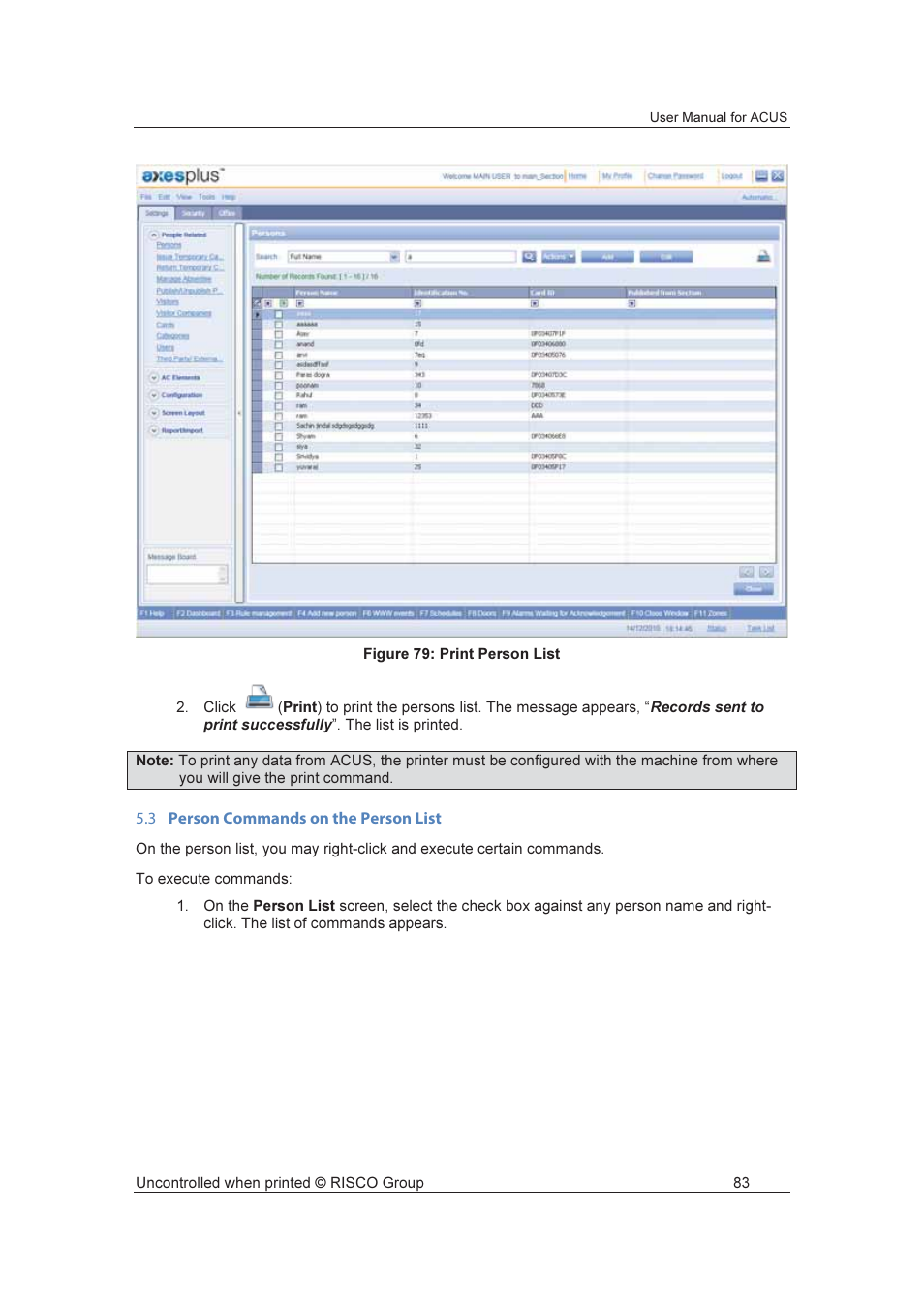 RISCO Group ACUS User Manual | Page 111 / 525