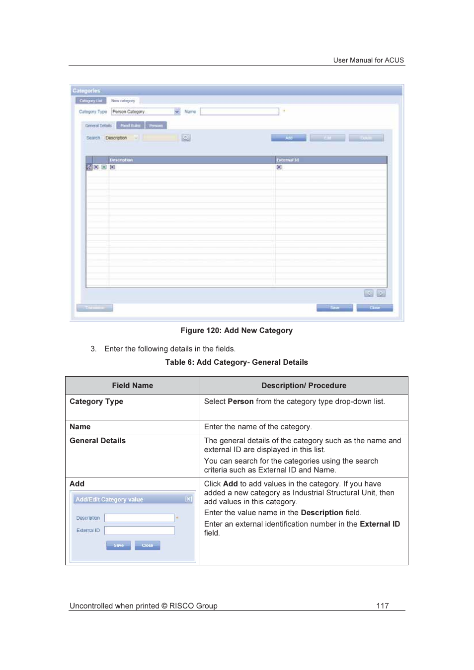 RISCO Group ACUS User Manual | Page 145 / 525