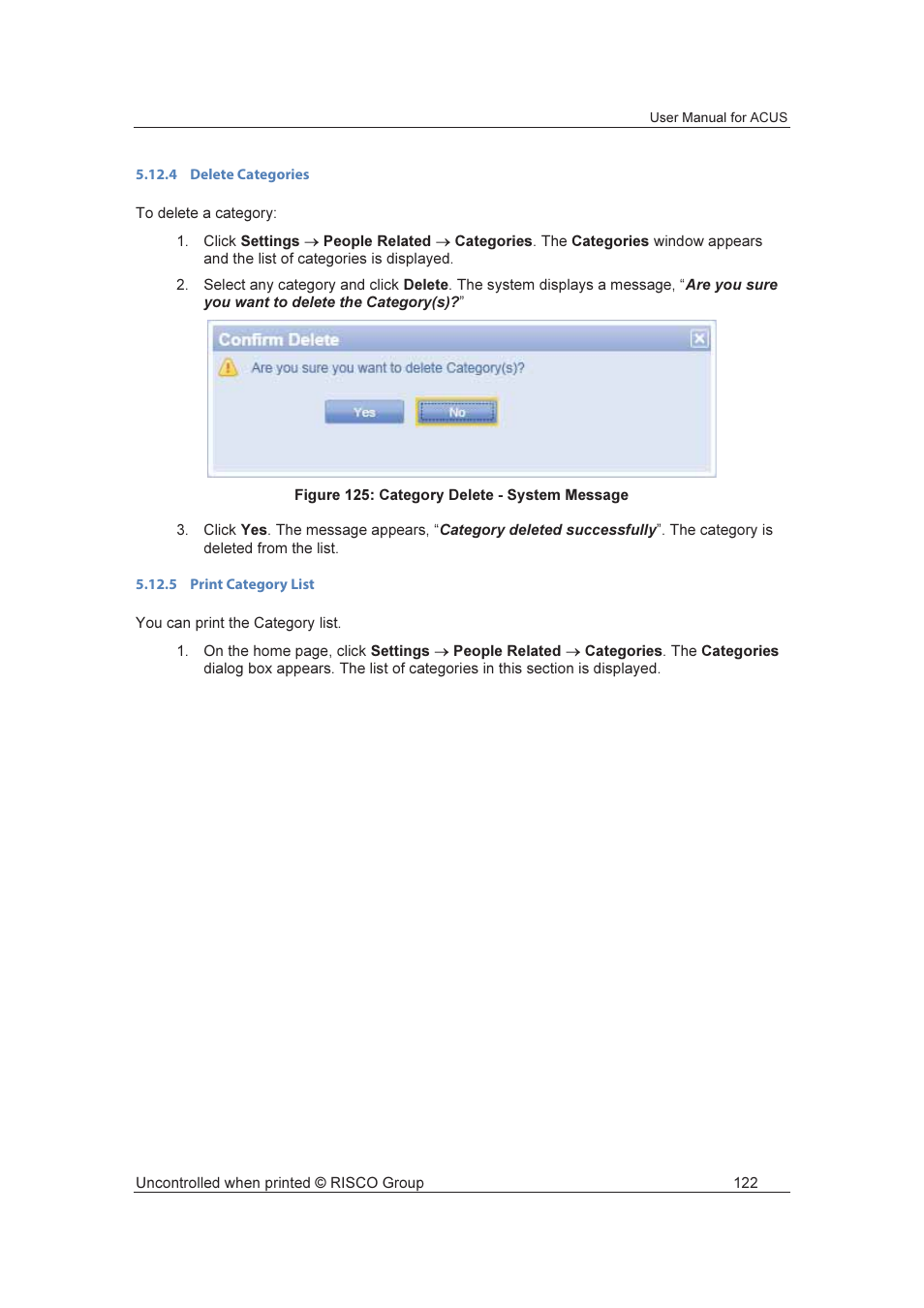 RISCO Group ACUS User Manual | Page 150 / 525