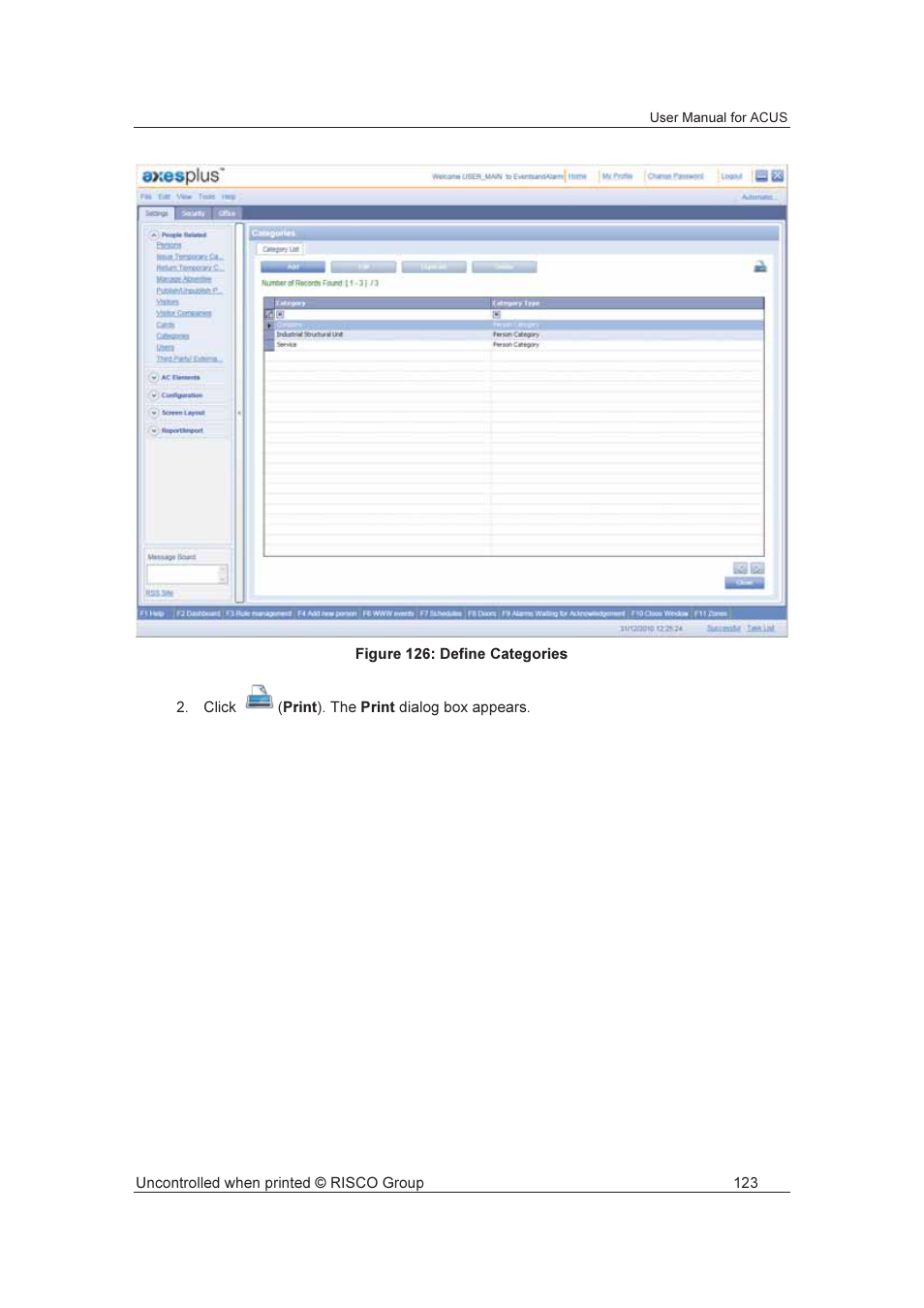 RISCO Group ACUS User Manual | Page 151 / 525
