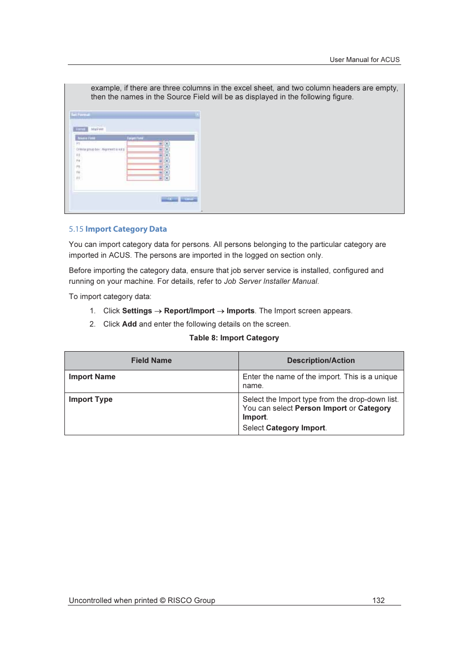 RISCO Group ACUS User Manual | Page 160 / 525