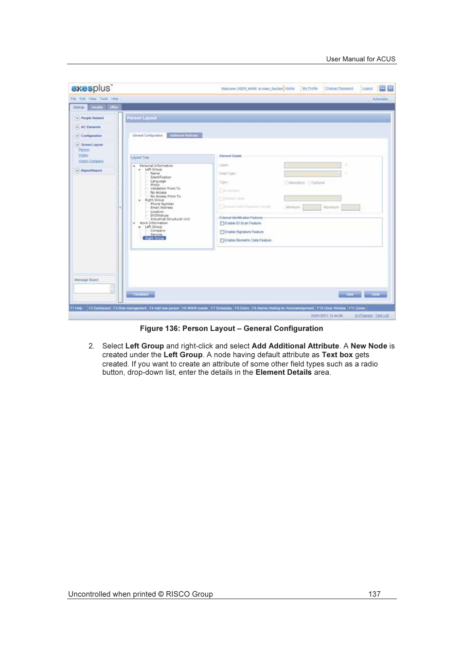 RISCO Group ACUS User Manual | Page 165 / 525