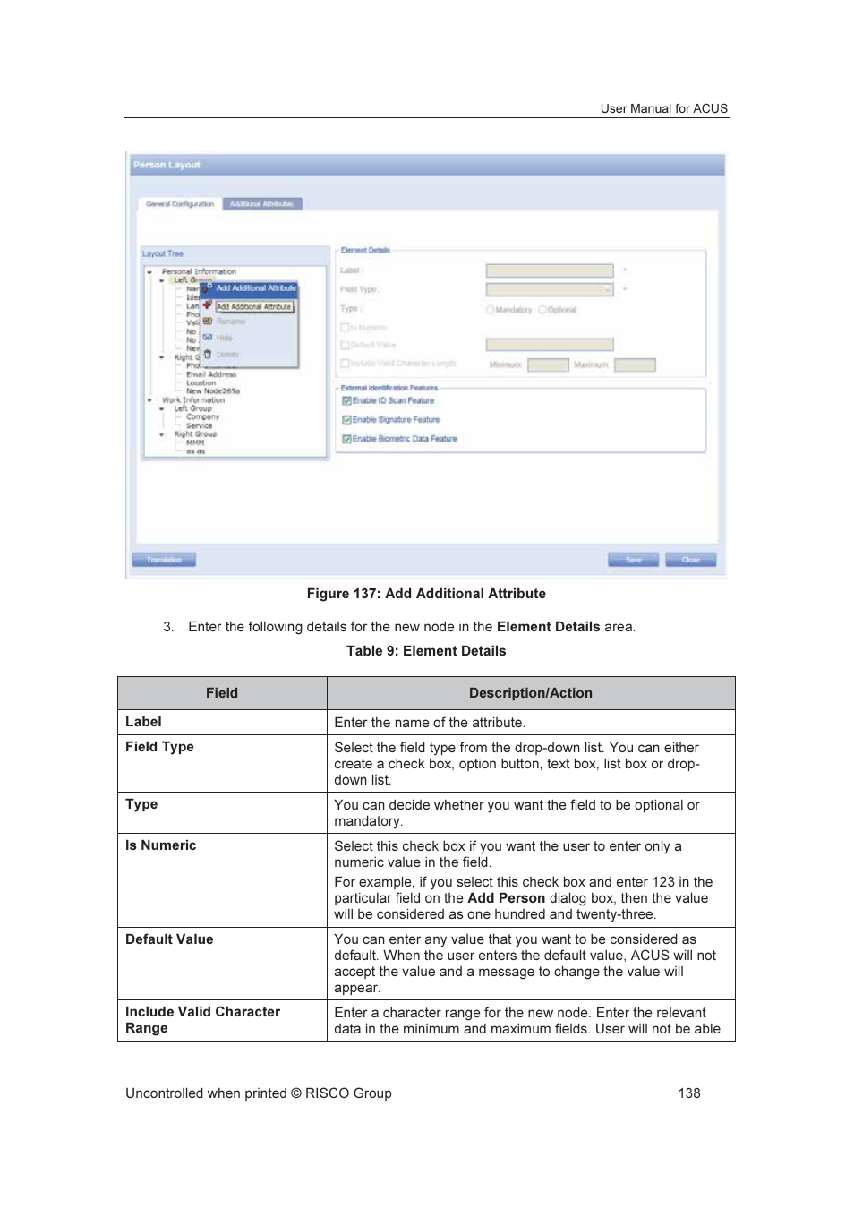 RISCO Group ACUS User Manual | Page 166 / 525