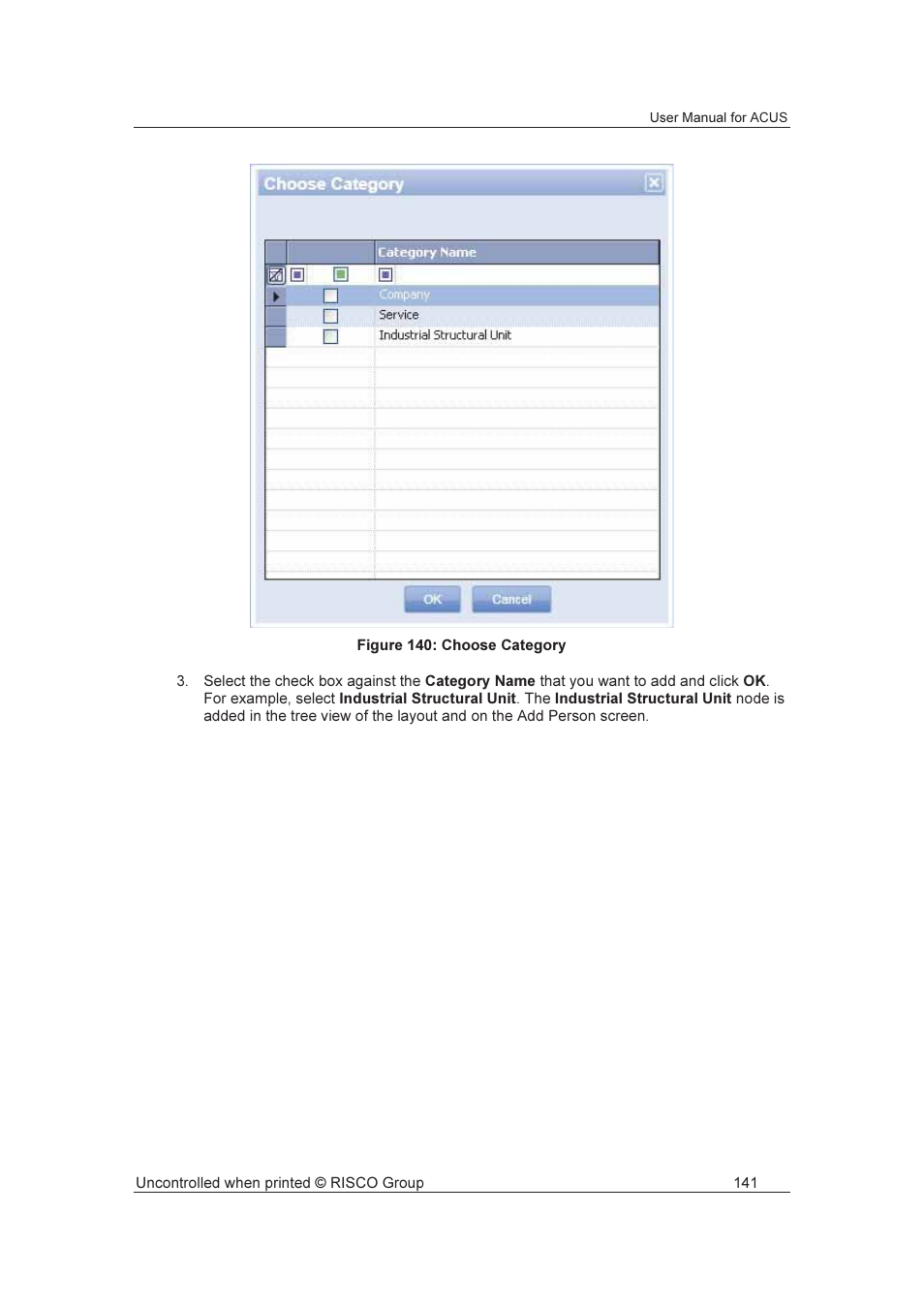 RISCO Group ACUS User Manual | Page 169 / 525