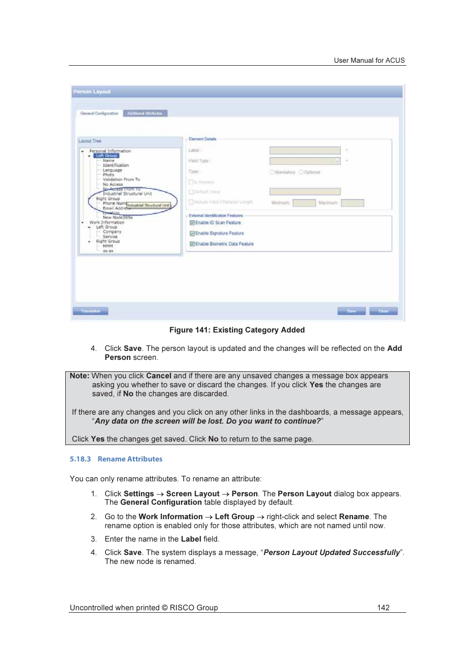 RISCO Group ACUS User Manual | Page 170 / 525