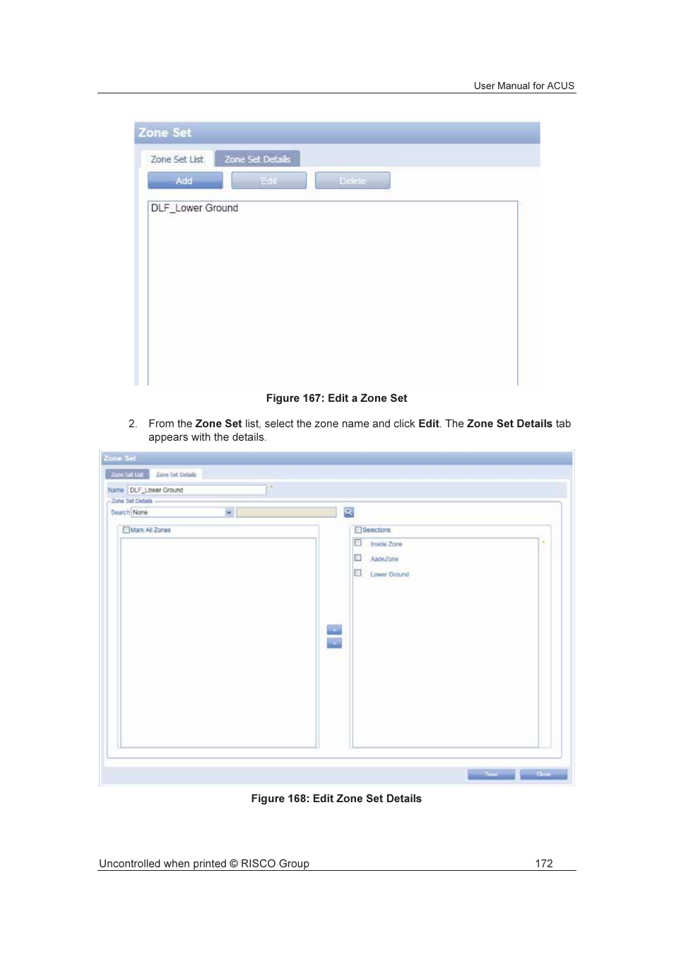 RISCO Group ACUS User Manual | Page 200 / 525