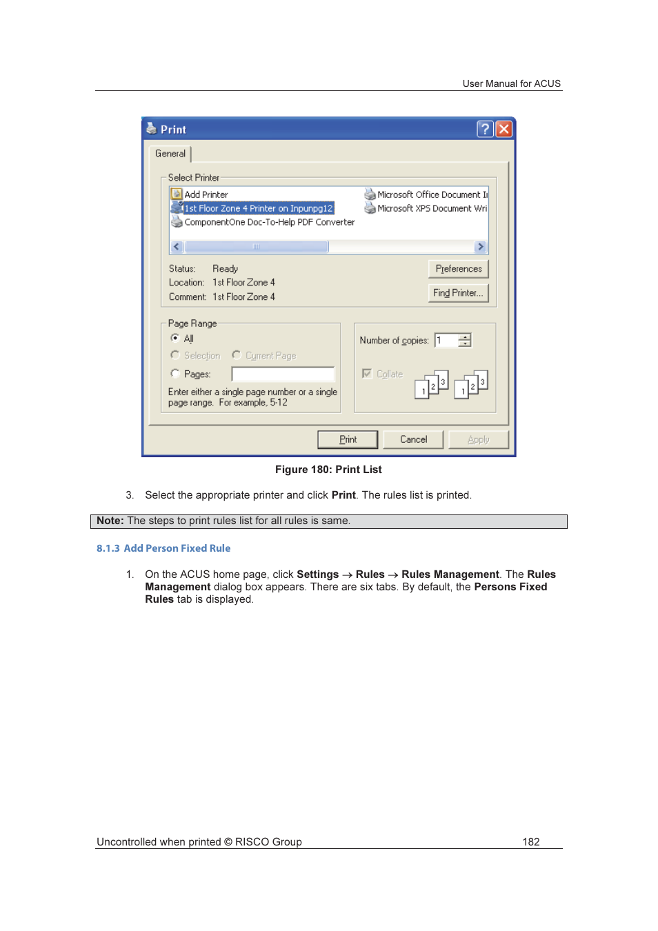 RISCO Group ACUS User Manual | Page 210 / 525