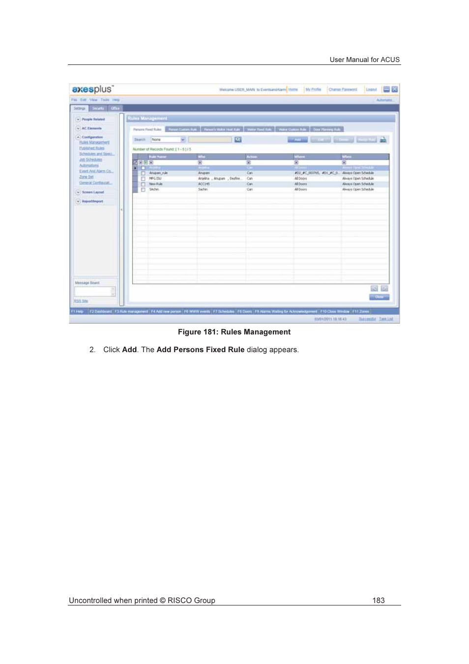 RISCO Group ACUS User Manual | Page 211 / 525