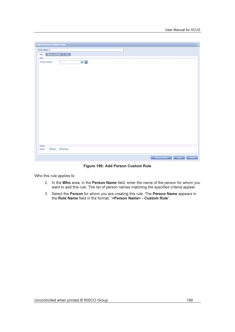 RISCO Group ACUS User Manual | Page 227 / 525