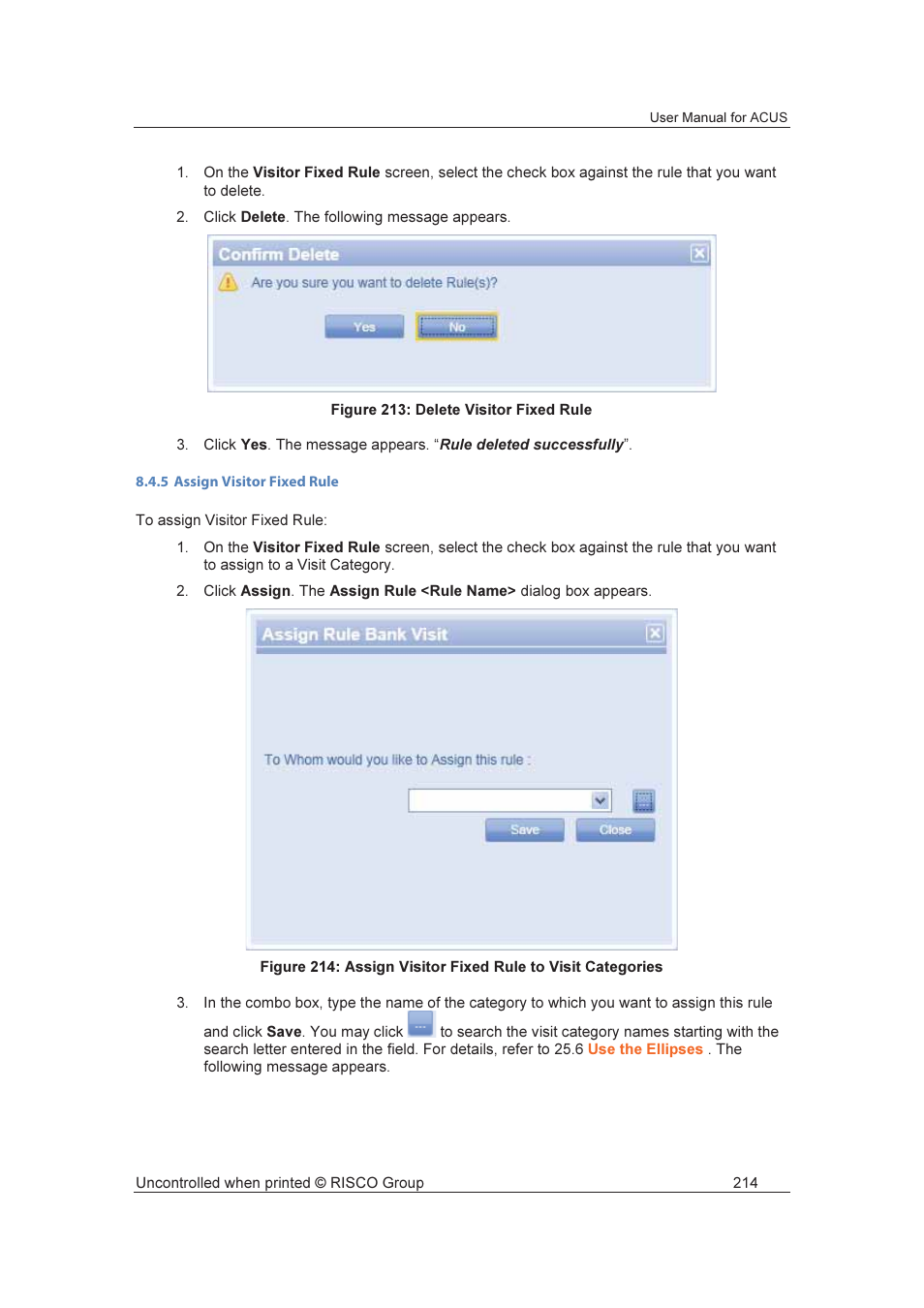 RISCO Group ACUS User Manual | Page 242 / 525