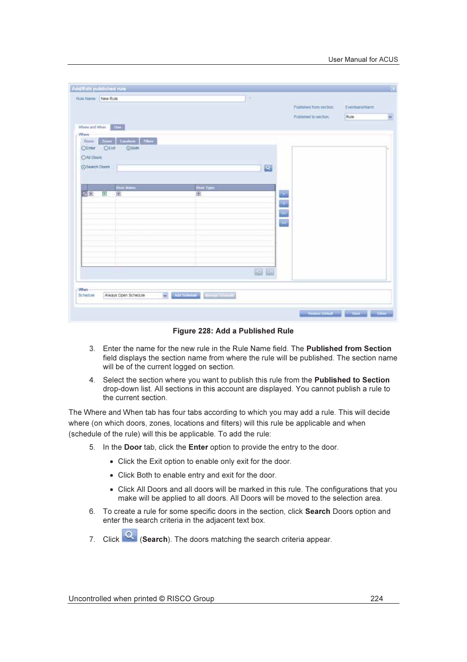 RISCO Group ACUS User Manual | Page 252 / 525