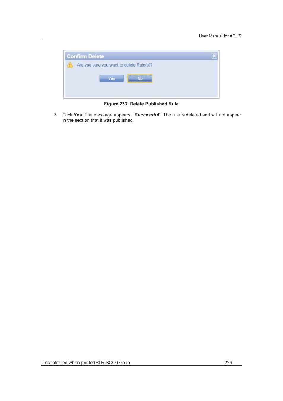 RISCO Group ACUS User Manual | Page 257 / 525