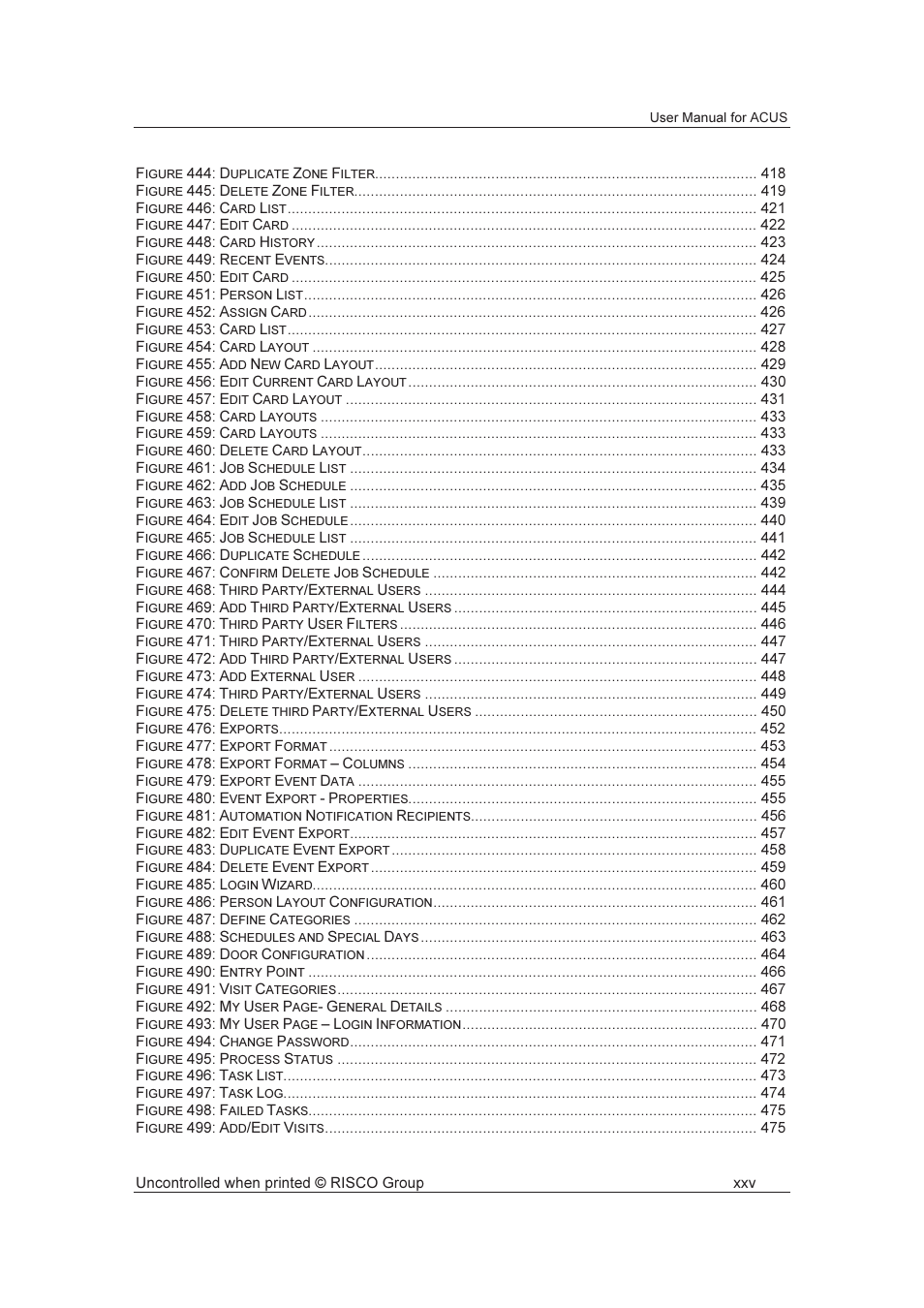 RISCO Group ACUS User Manual | Page 26 / 525