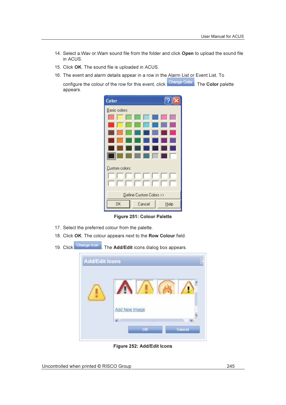 RISCO Group ACUS User Manual | Page 273 / 525