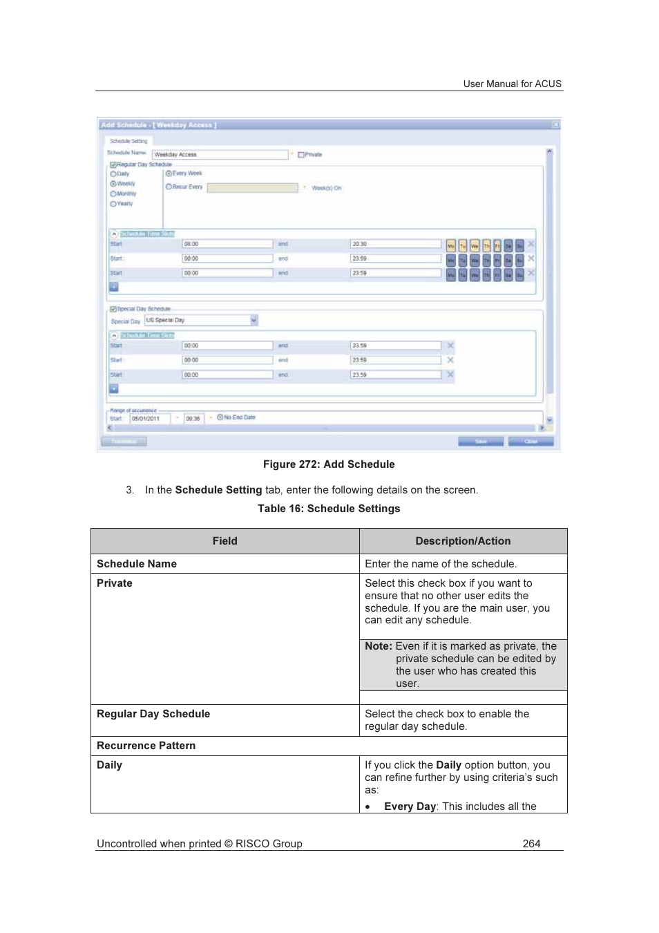 RISCO Group ACUS User Manual | Page 292 / 525