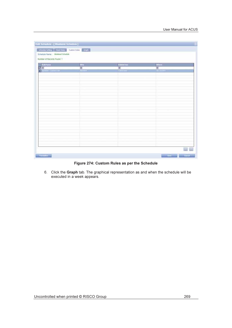 RISCO Group ACUS User Manual | Page 297 / 525